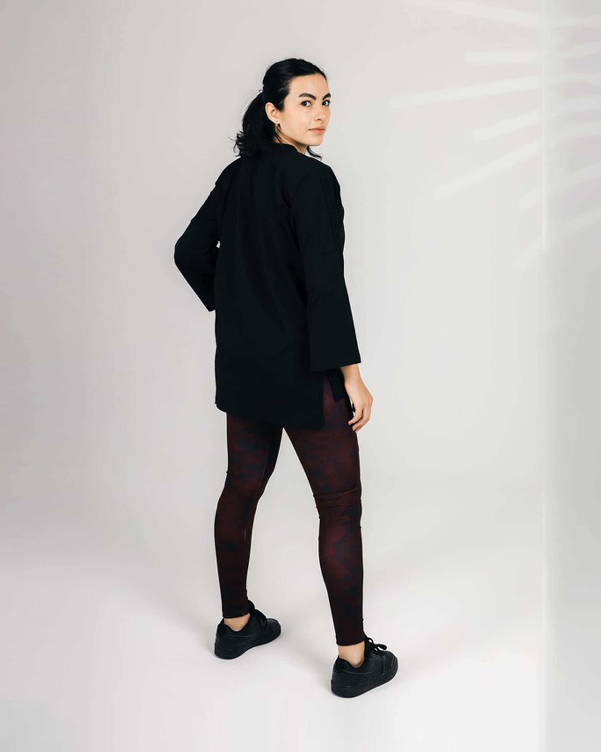 Active Leggings - Dusky Burgundy - Imperfect
