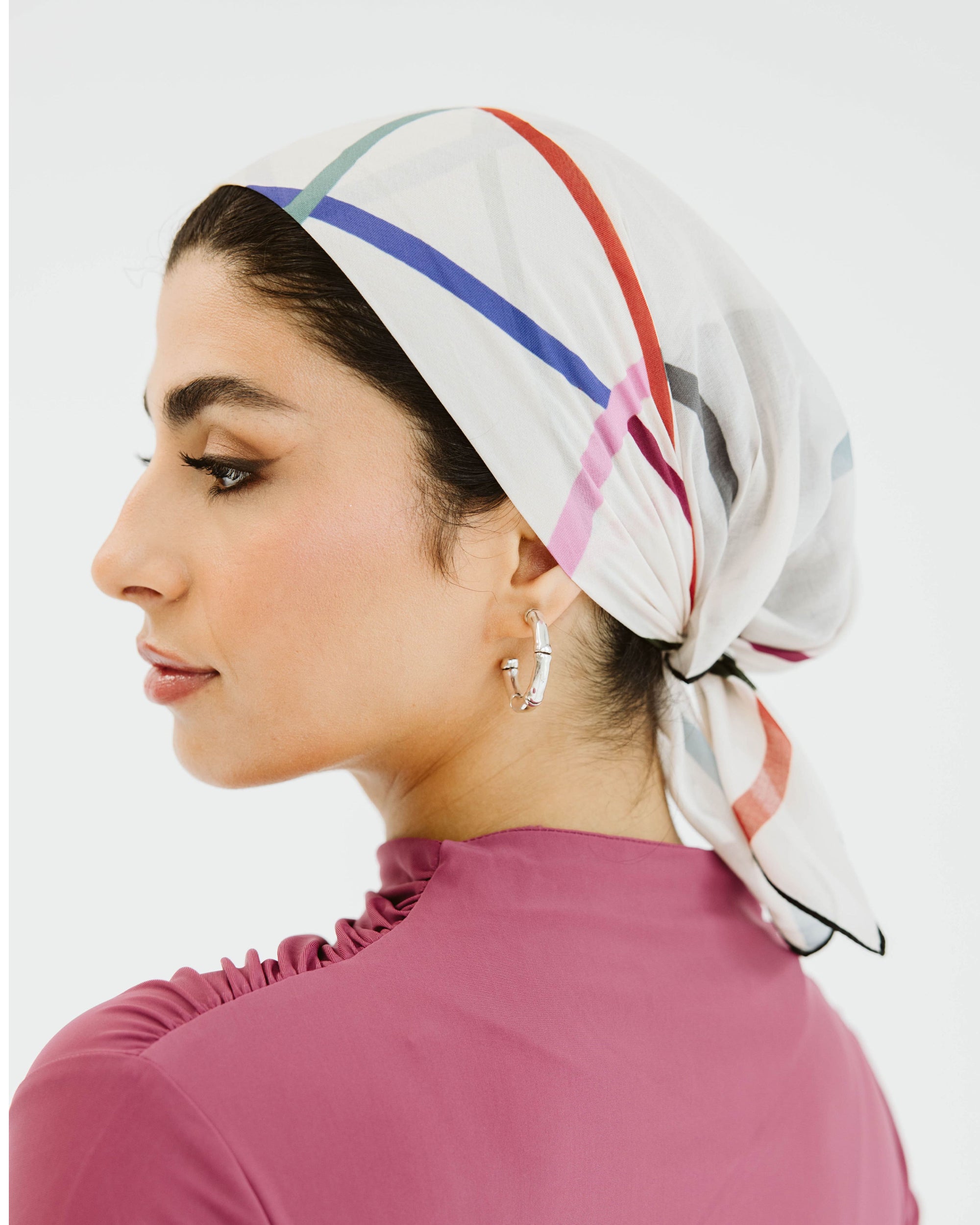 Beach Bandana - Still Empowered in white