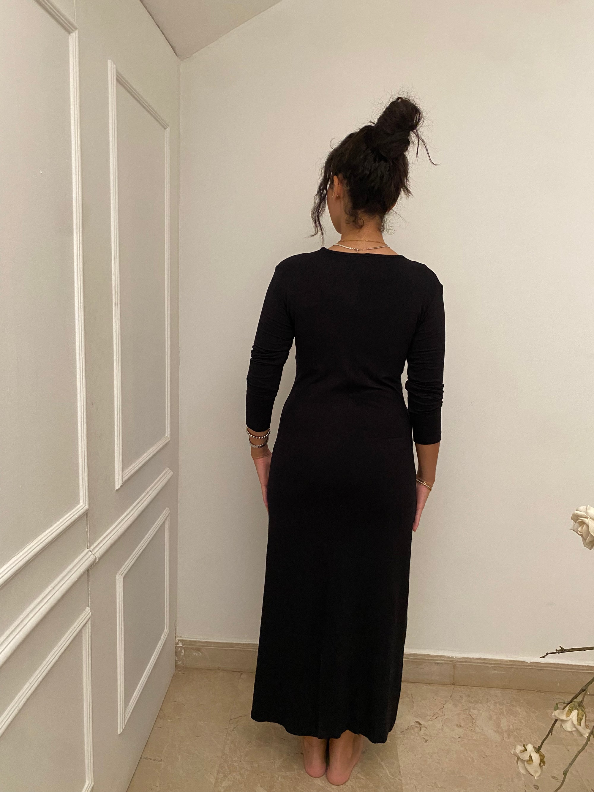 Undergarment dress - Black