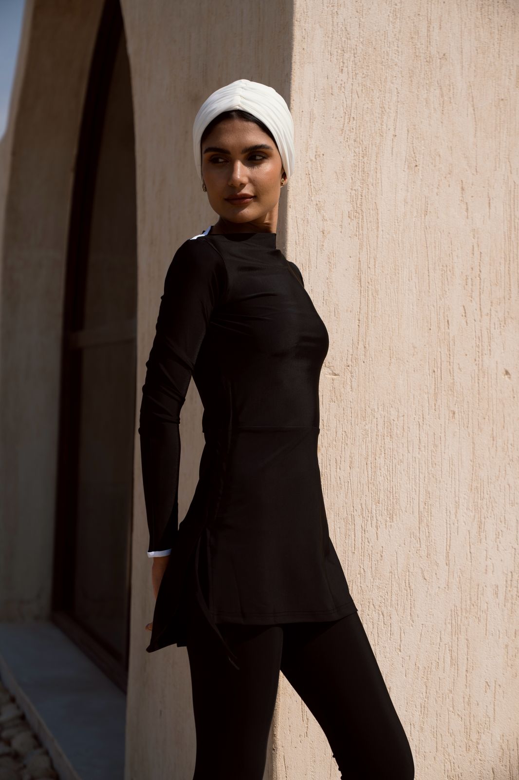 Sabrina Swim Top - Black