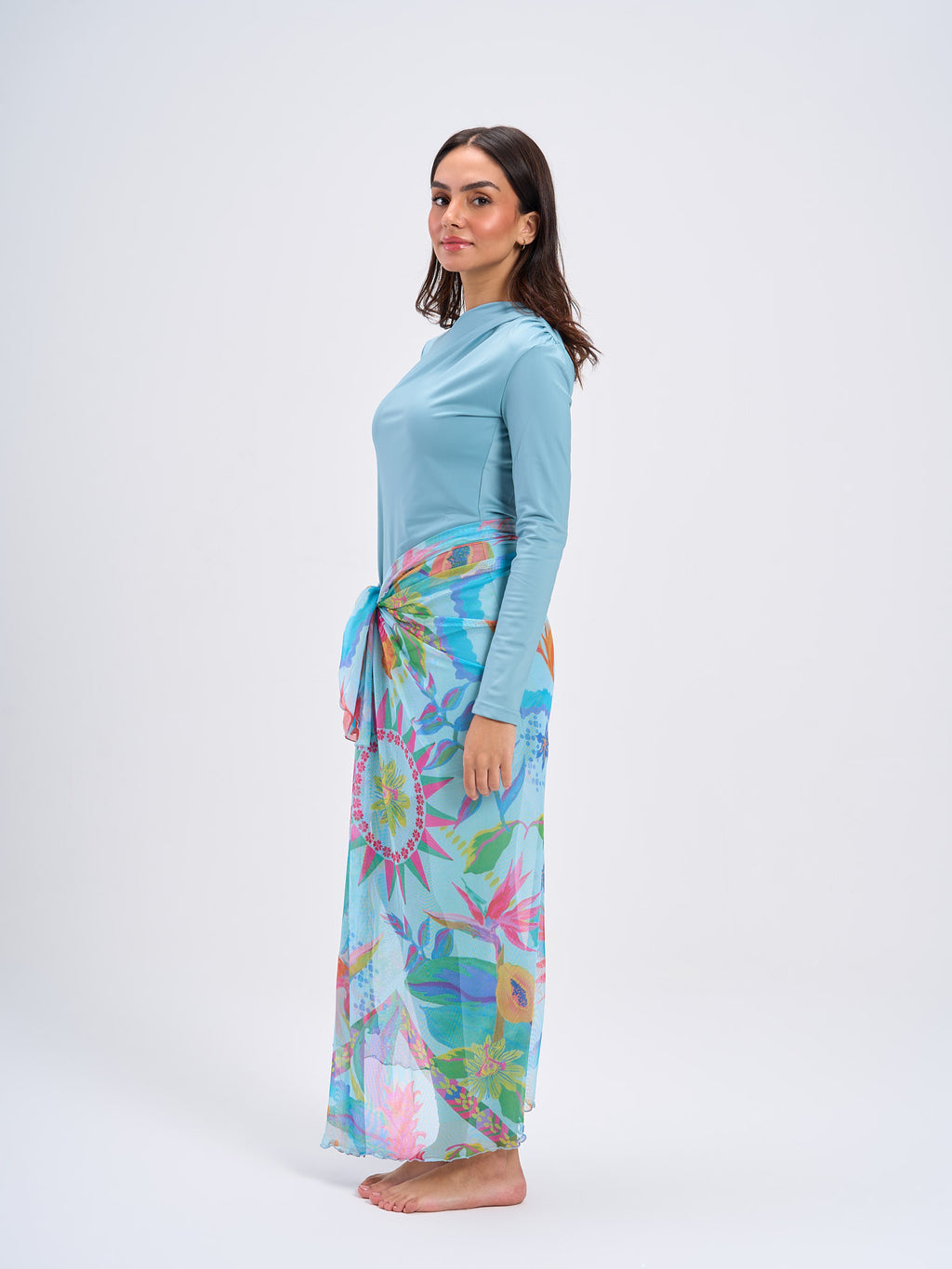 Blue Soleil Mesh Wrap