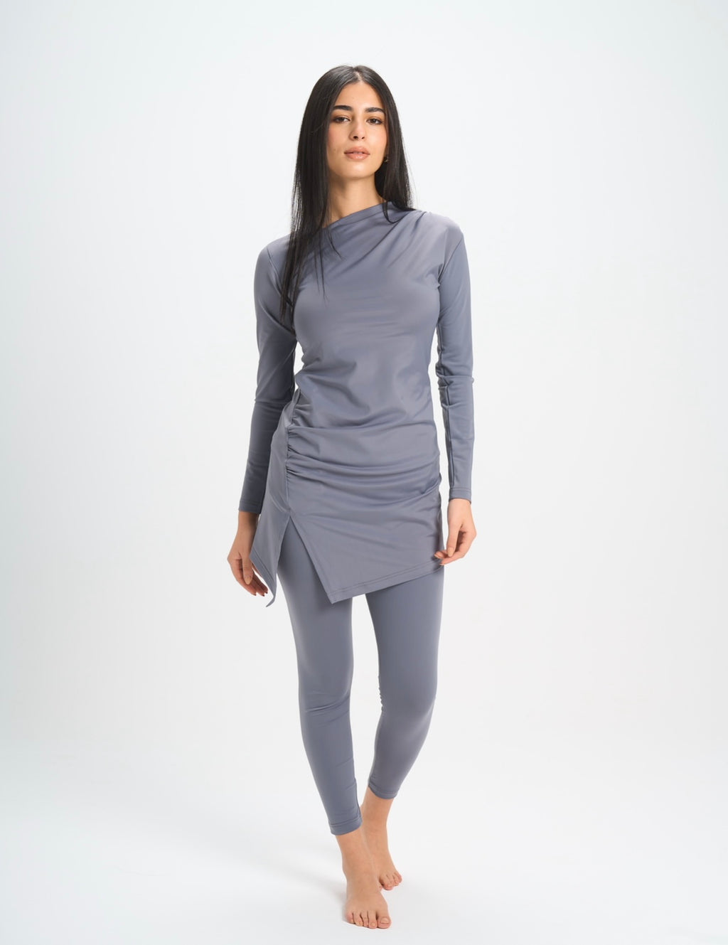 Swim Leggings - Grey