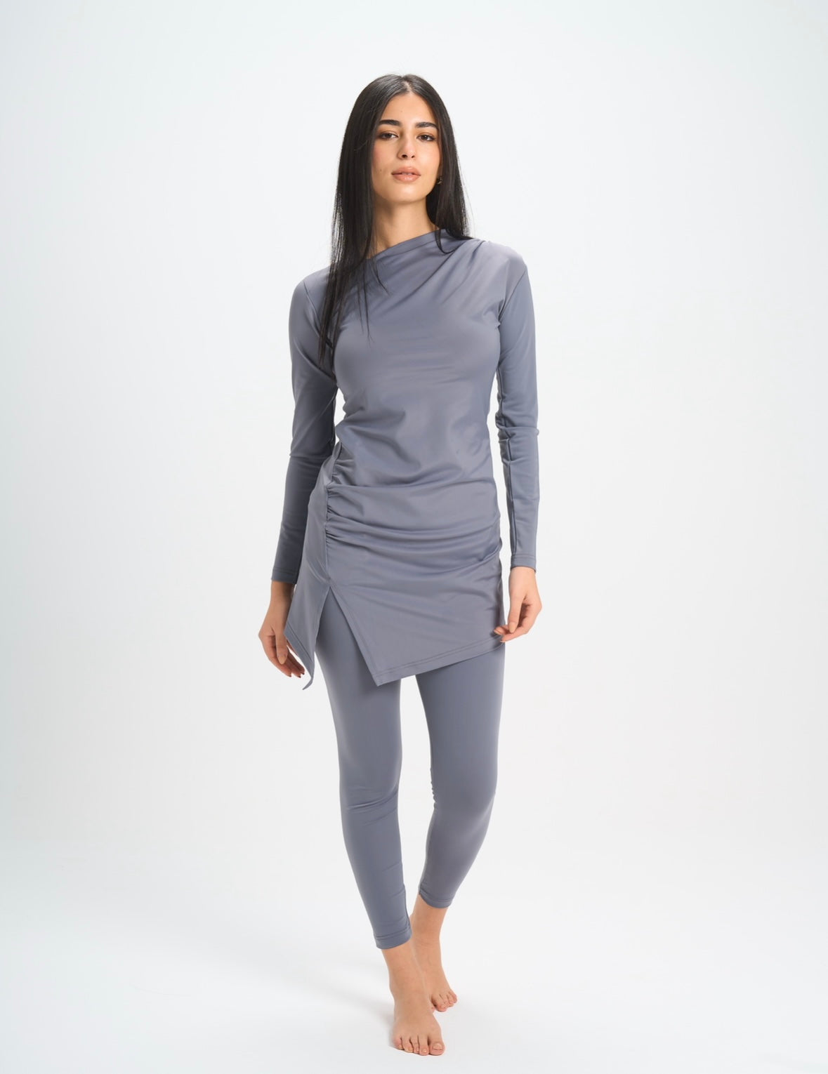 Swim Leggings - Grey