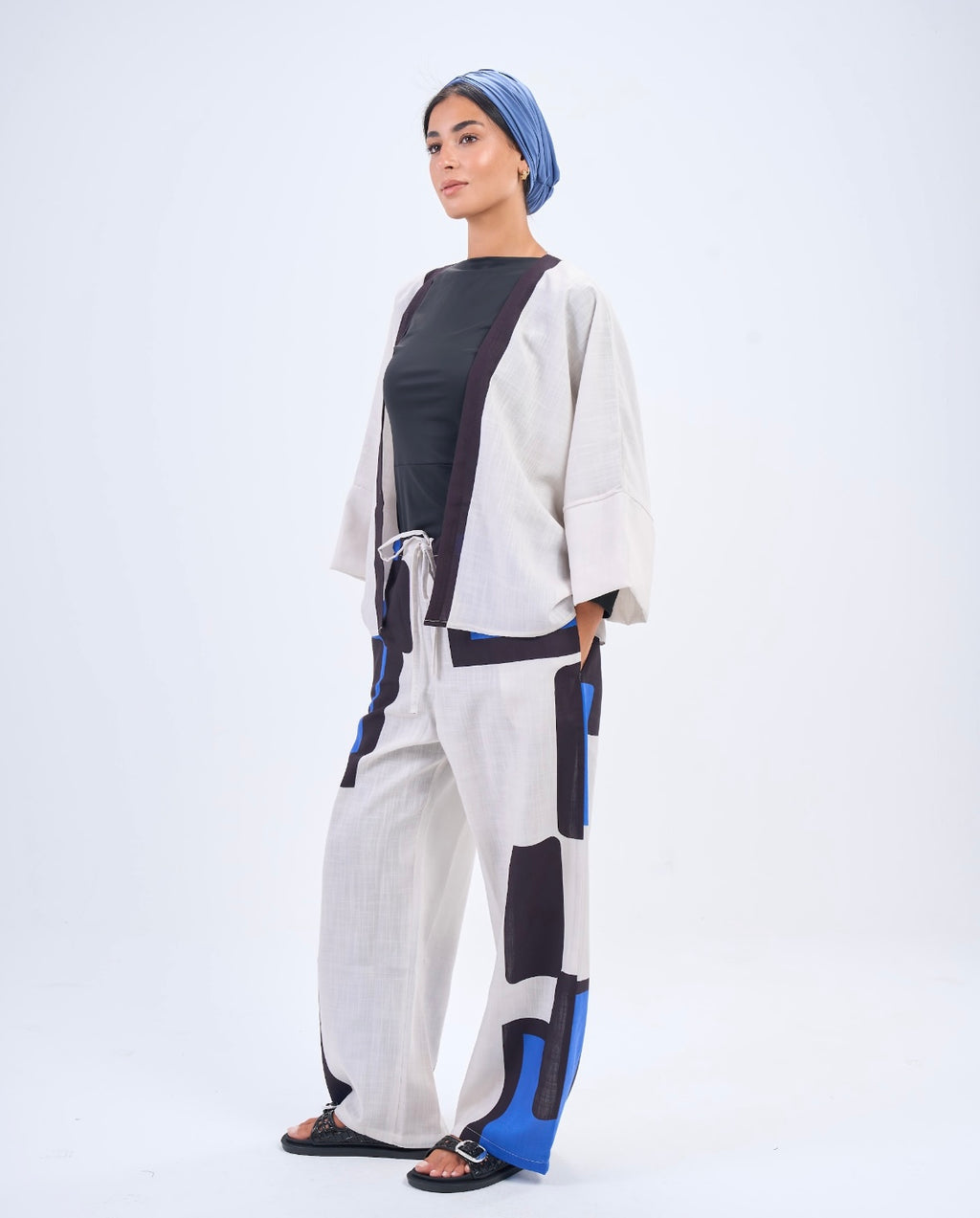 Terra Linen Set In - Black