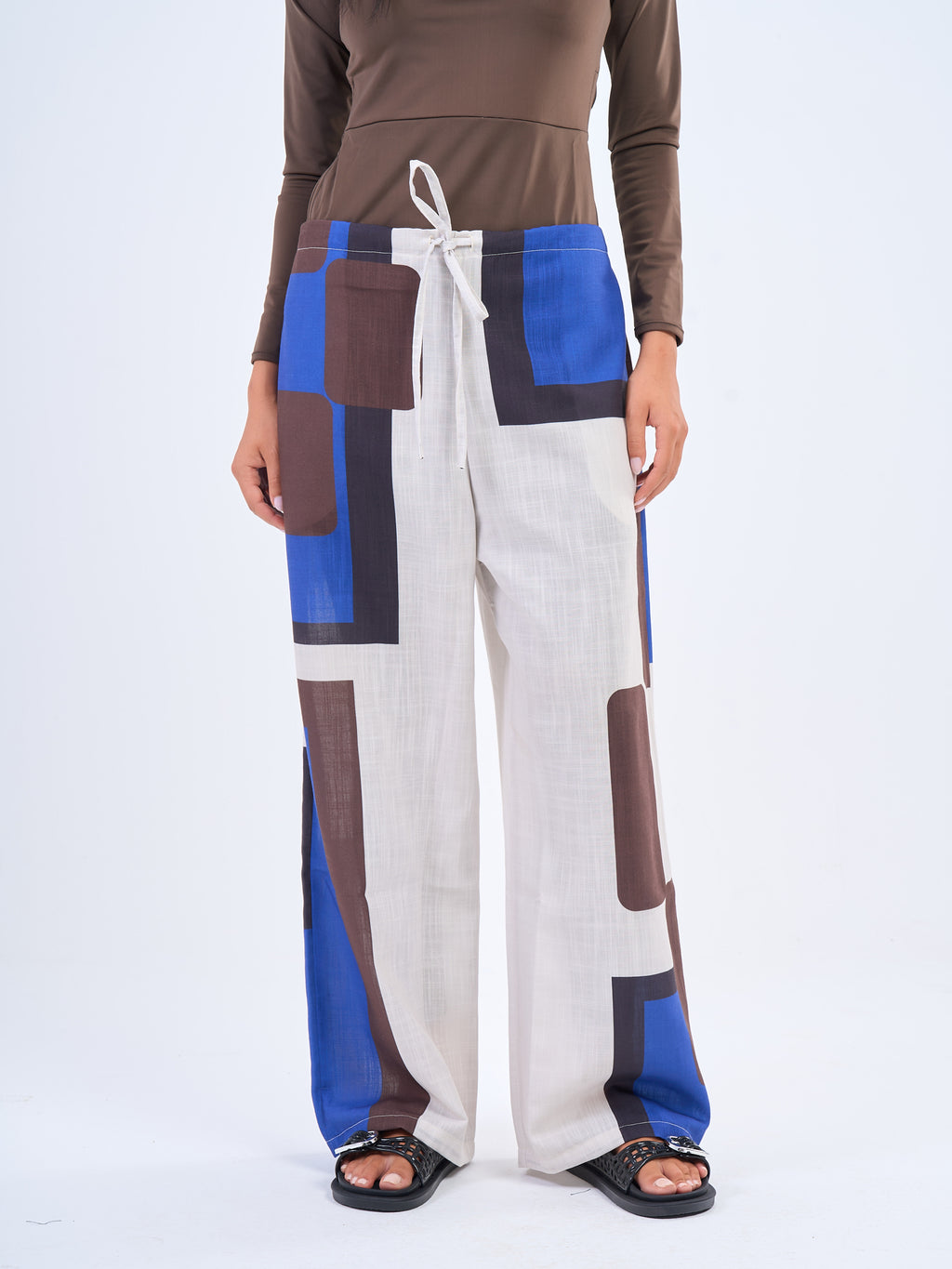 Terra Linen Set In- Brown