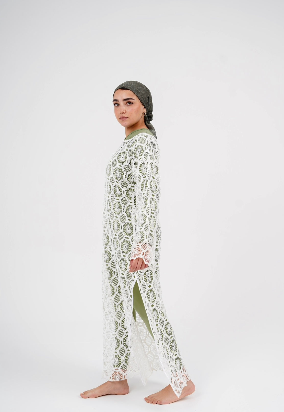 Crochet Dress - Off White