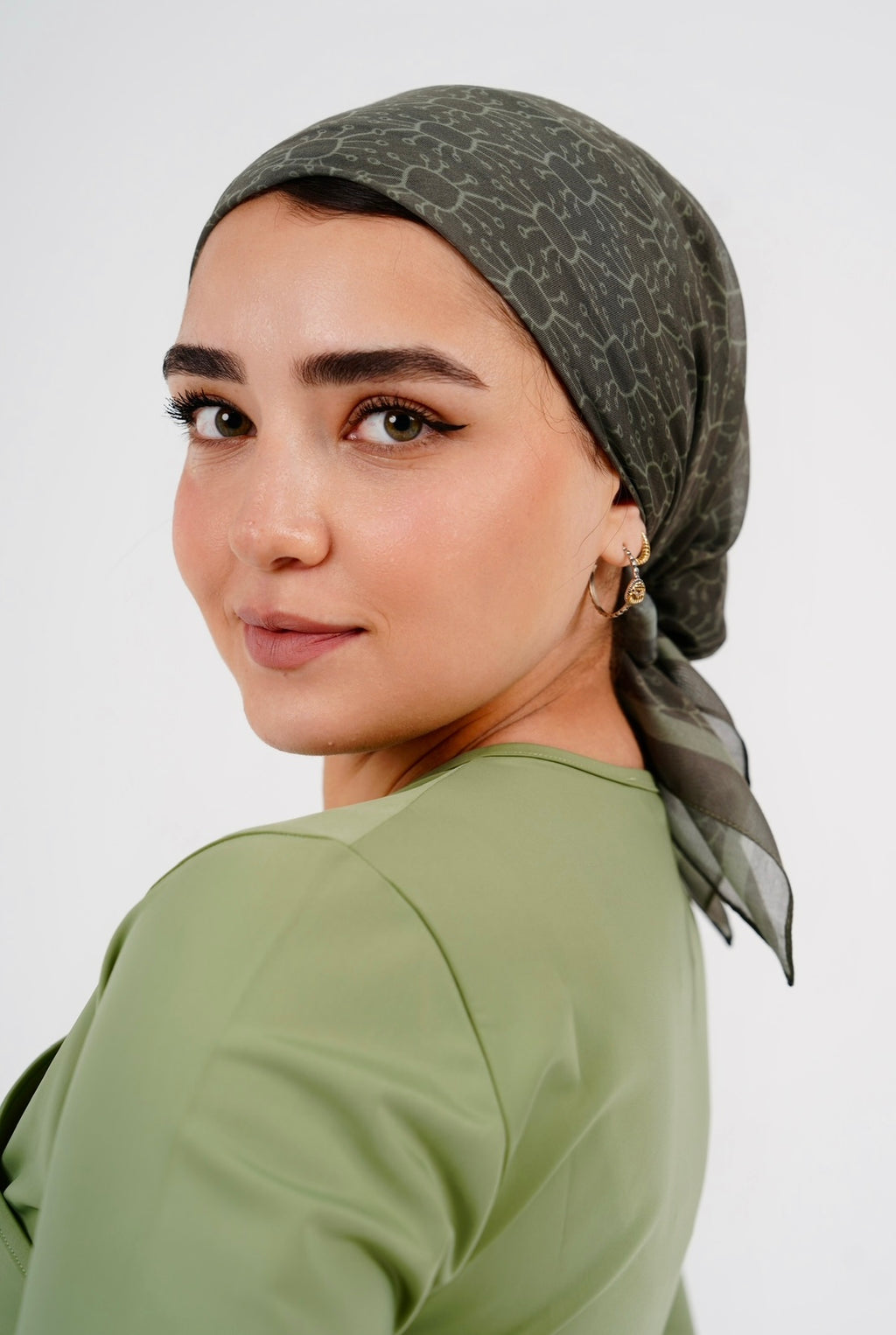 Beach Bandana - Minimal in Olive