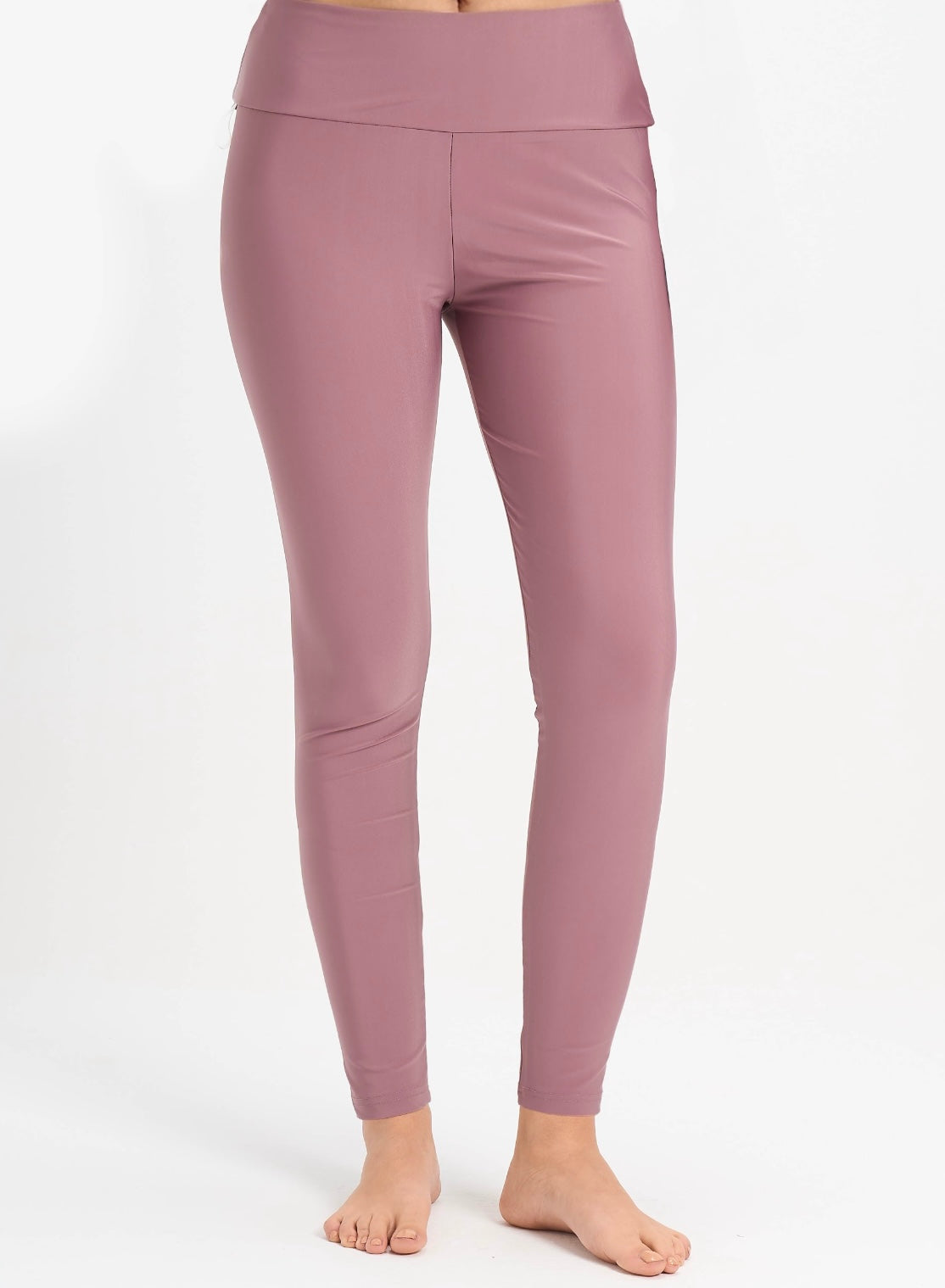 Swim Leggings - Dusty Mauve