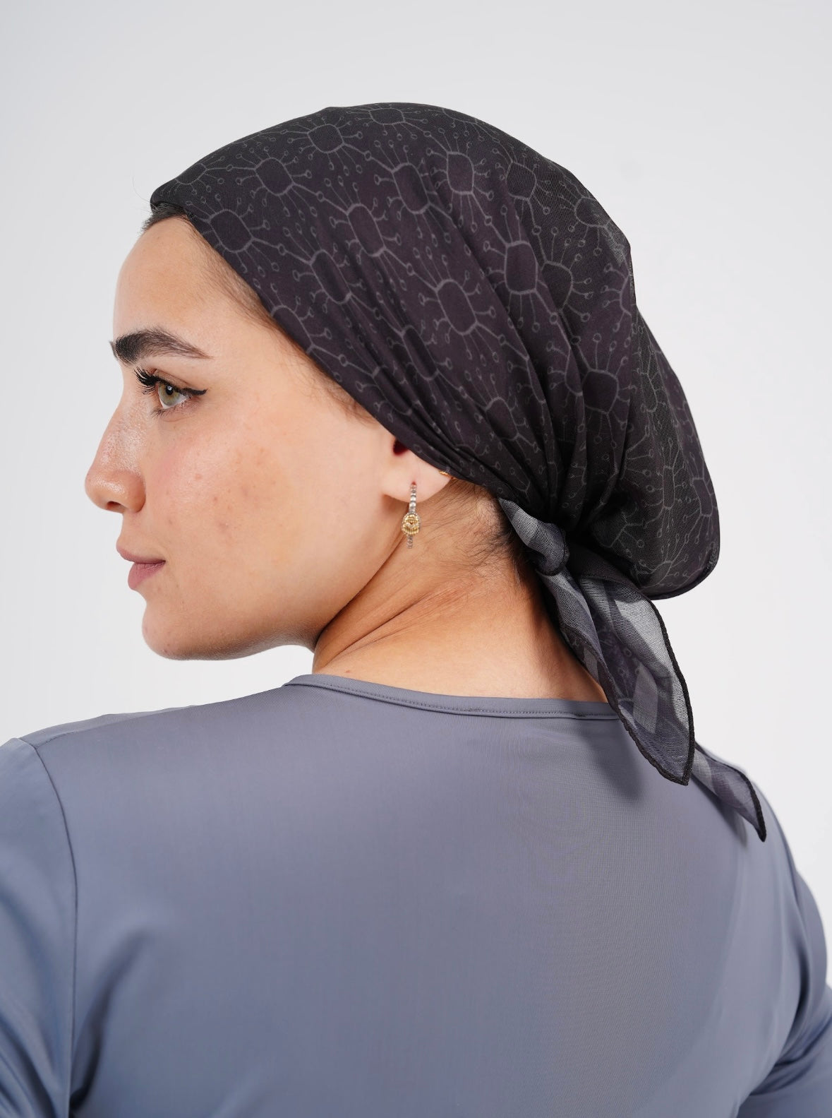 Beach Bandana - Minimal in Black