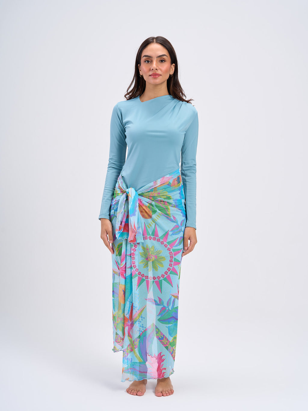Blue Soleil Mesh Wrap