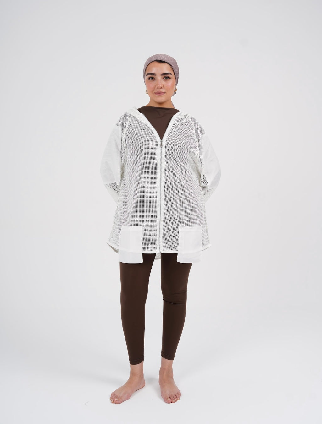 Net Jacket - White