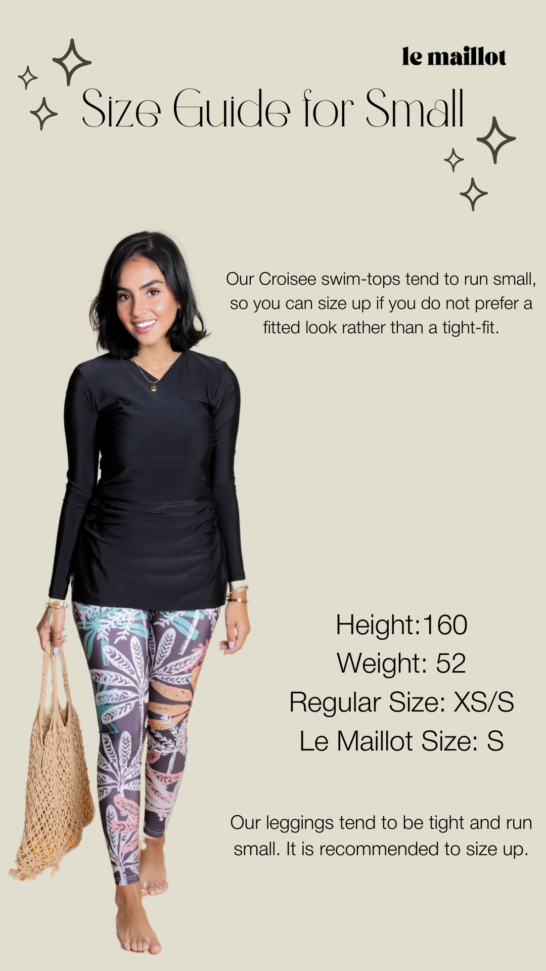 Croise Swim Top - Black