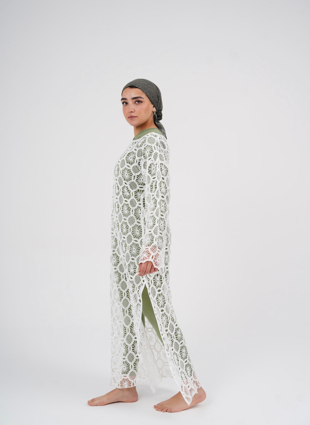 Crochet Dress - Off White