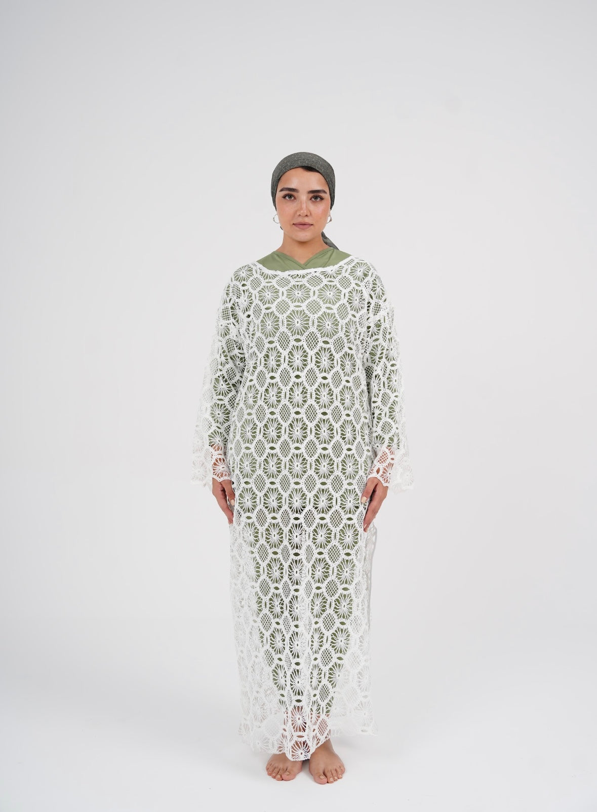 Crochet Dress - Off White