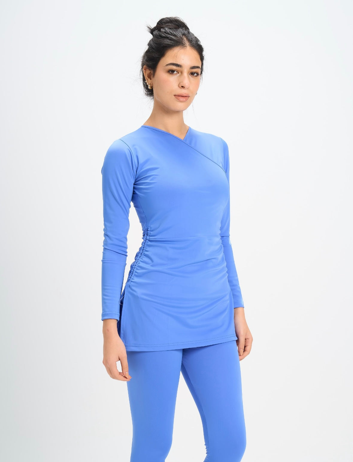 Croise Swim Top - Mandarin