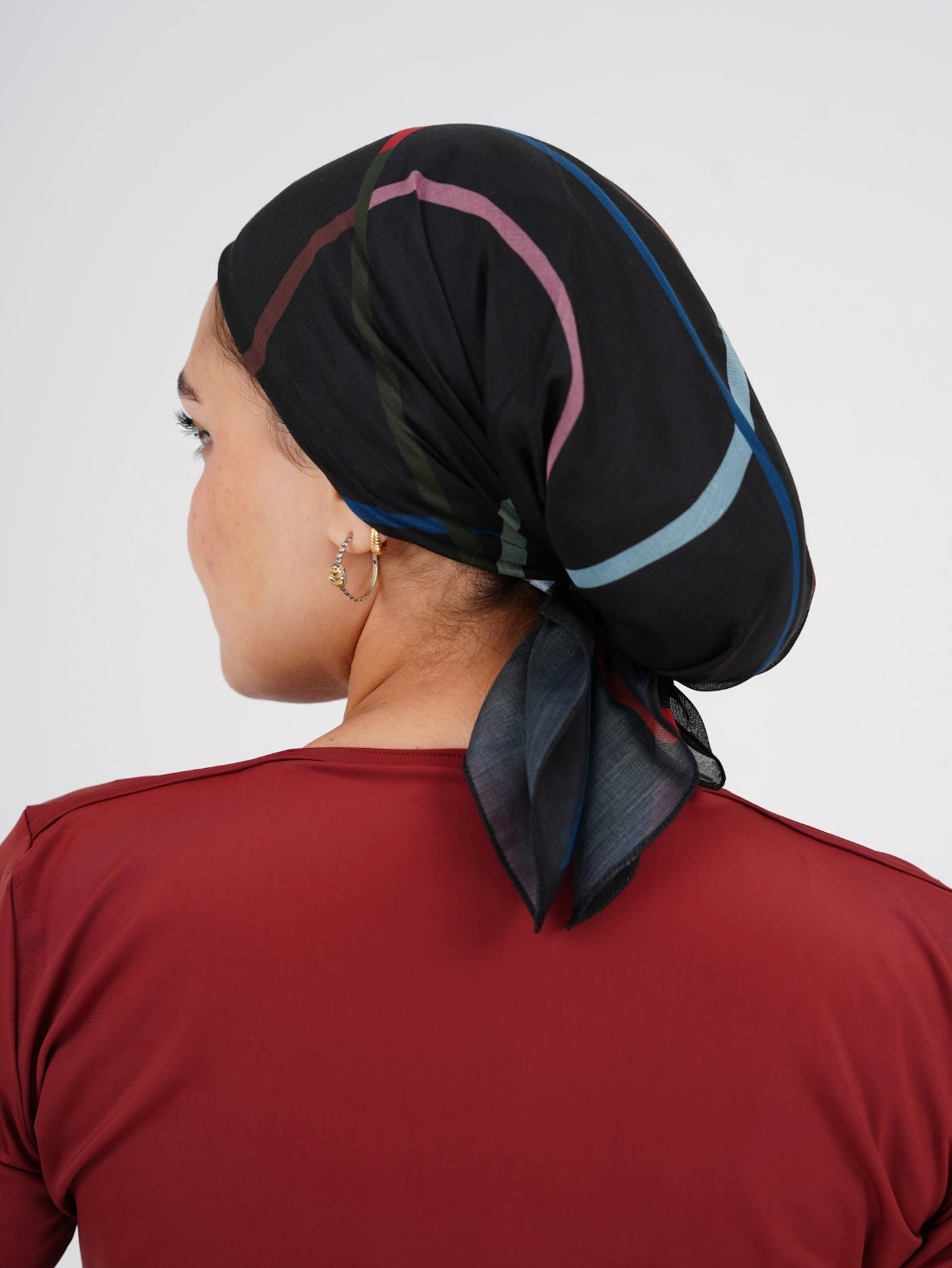 Beach Bandana - Empowered in Black  & Colors