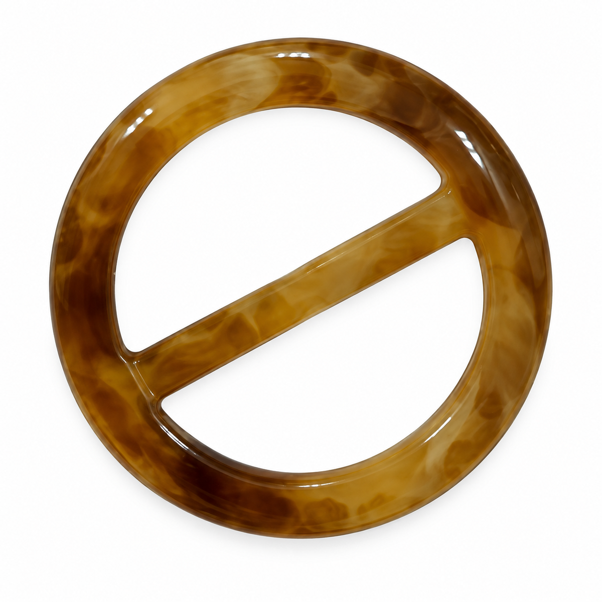 Ring buckle-Beige
