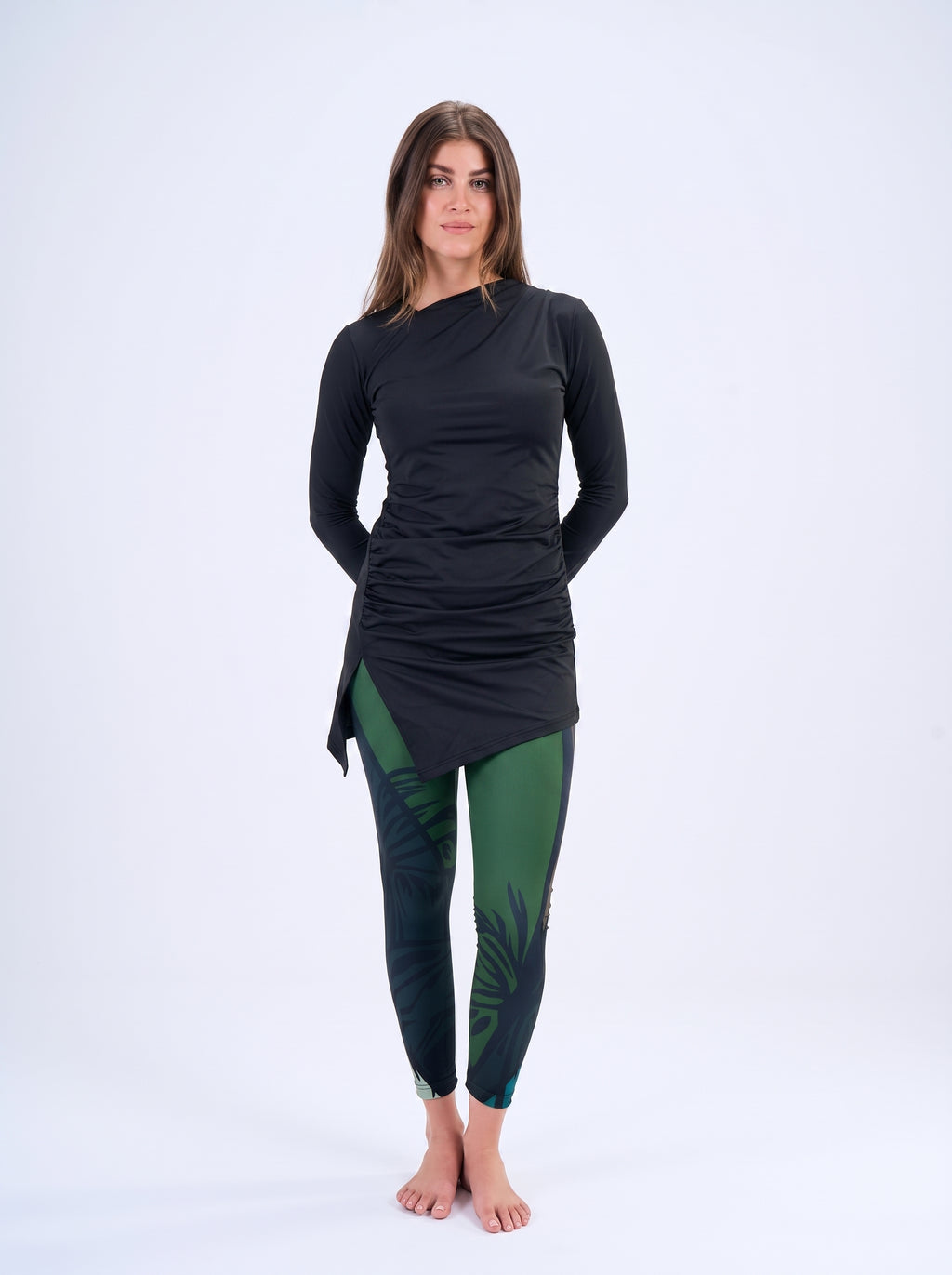 Palm Shadow On - Olive
