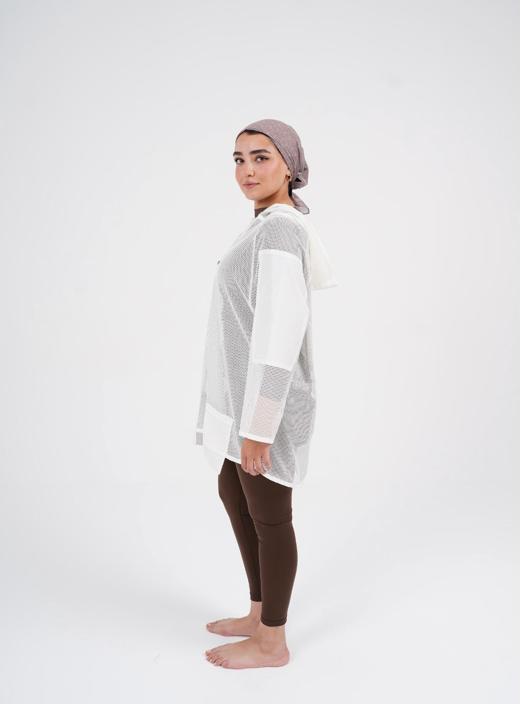 Net Jacket - White