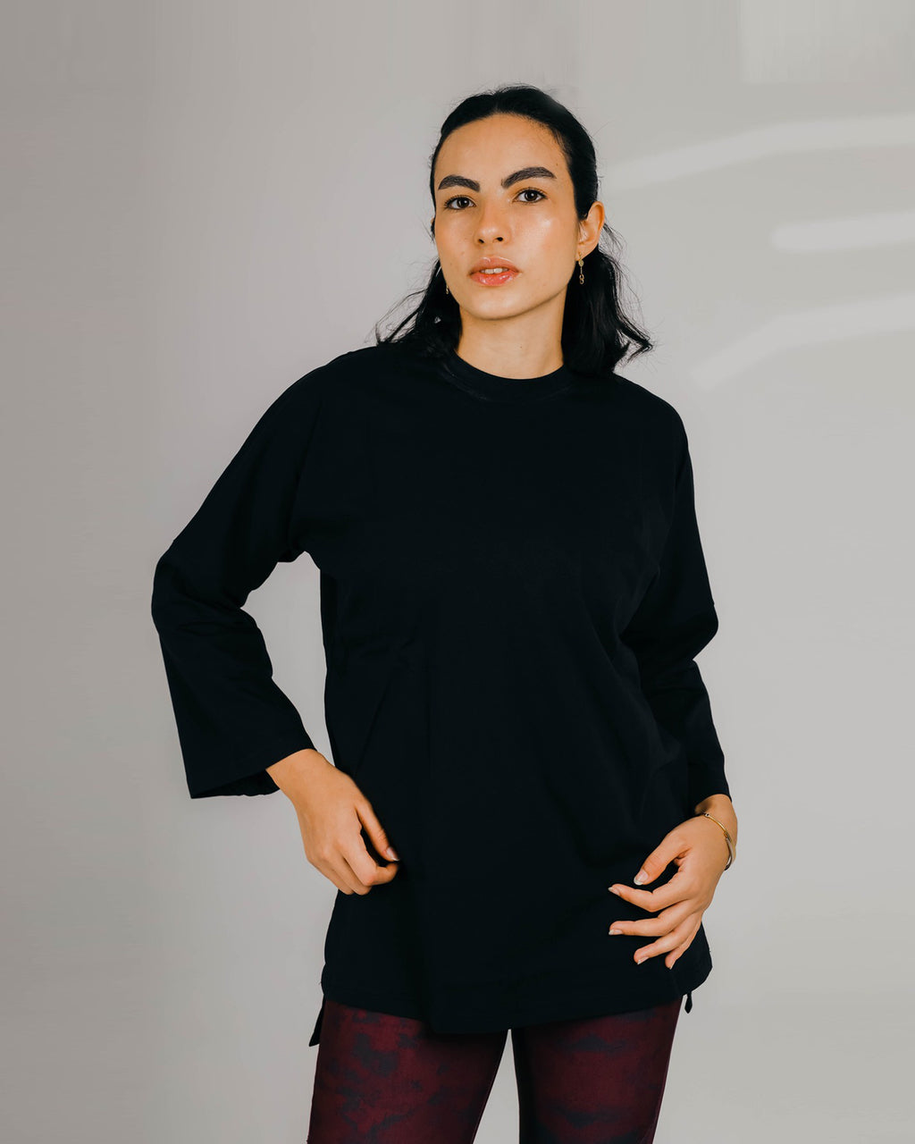 Active Leggings - Dusky Burgundy - Imperfect