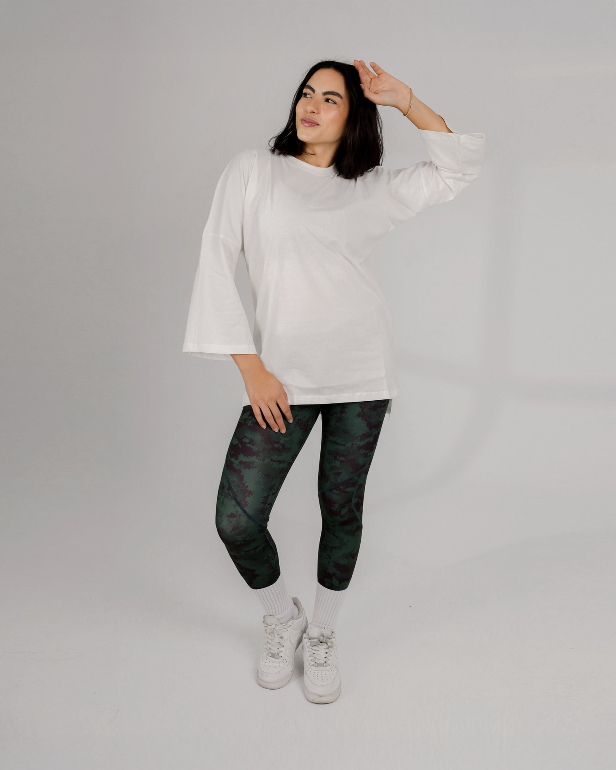 Active Leggings - Green Moss - Imperfect