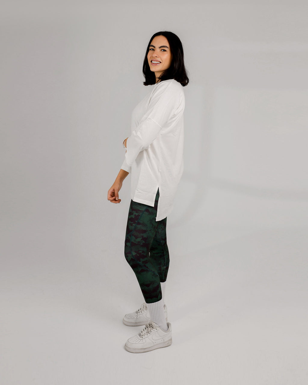 Active Leggings - Green Moss - Imperfect