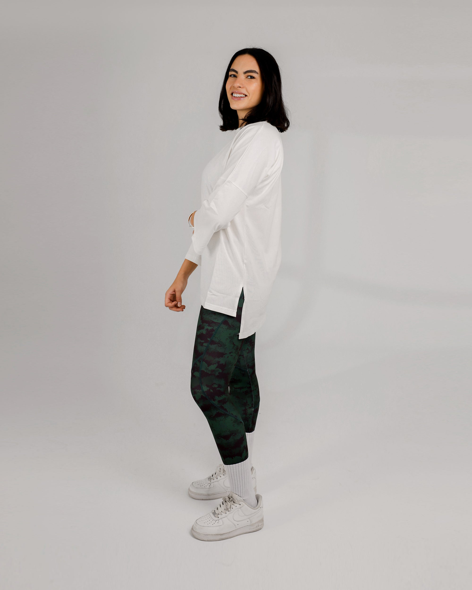 Active Leggings - Green Moss - Imperfect