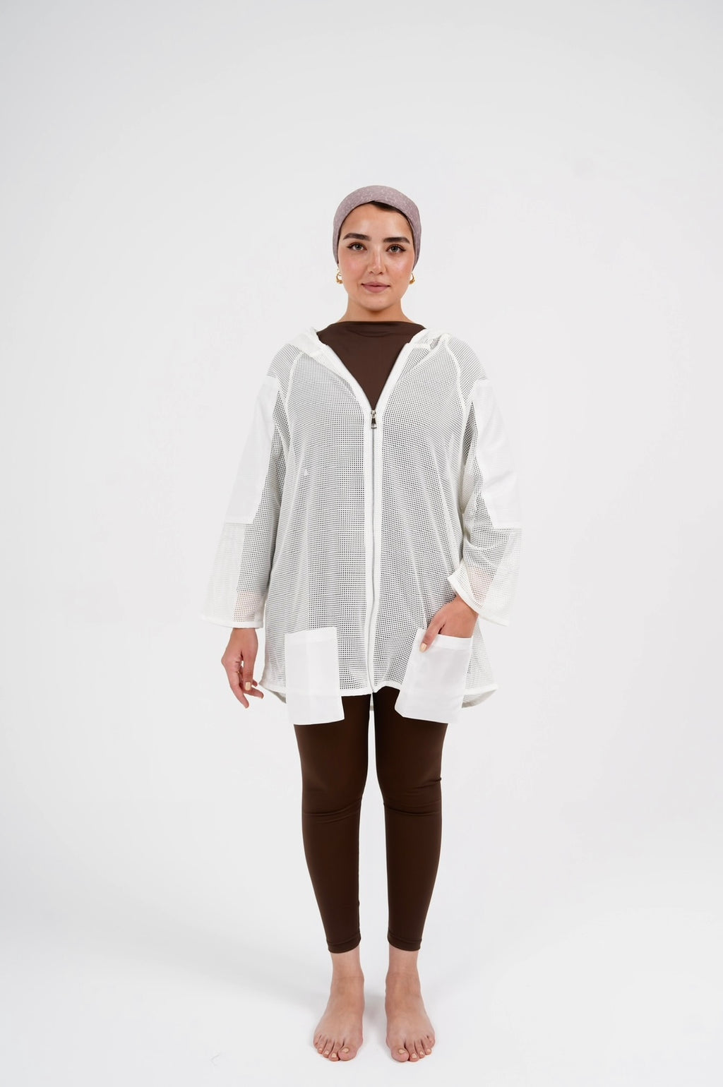 Net Jacket - White