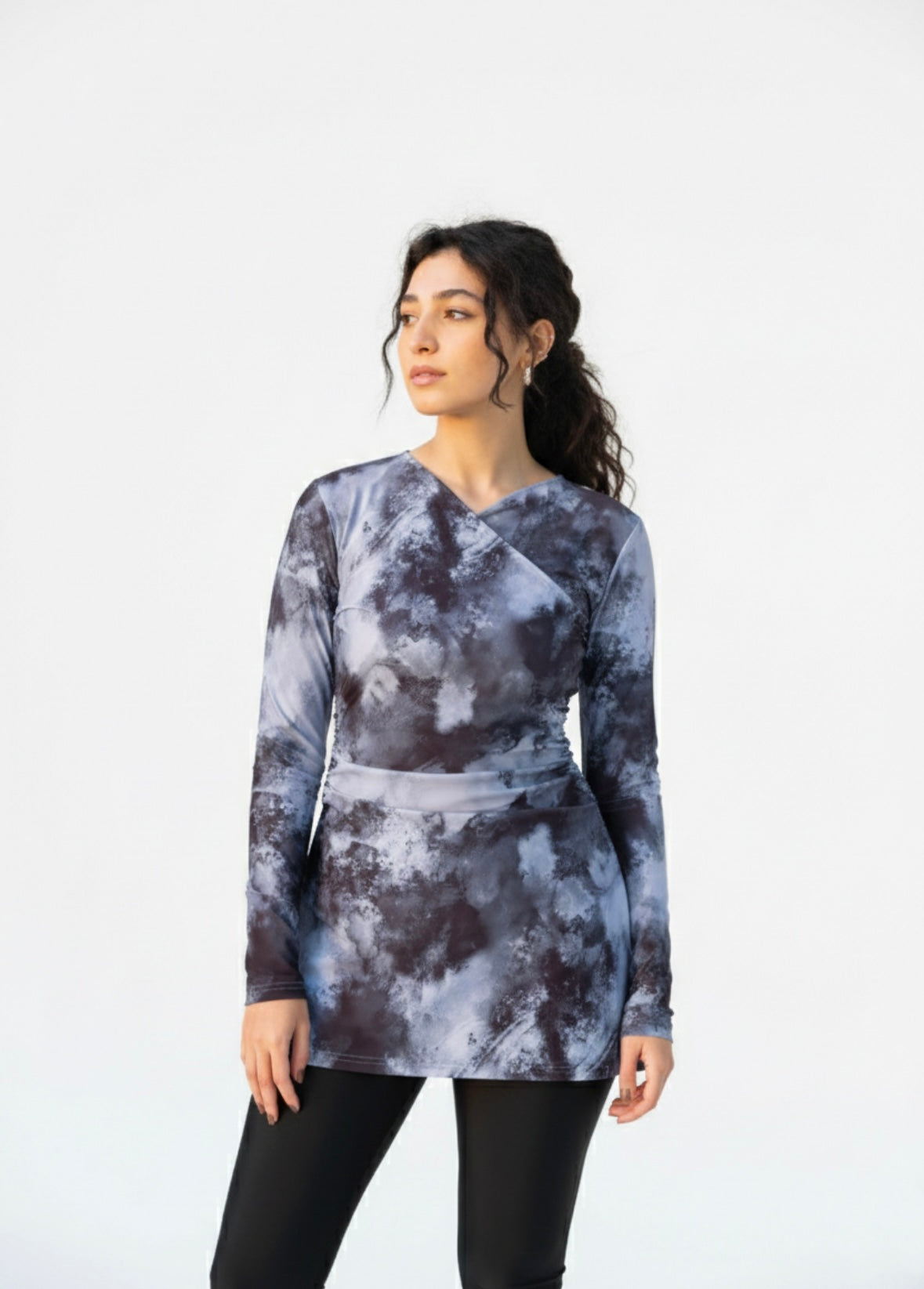 Croise Swimtop - Grey Mist