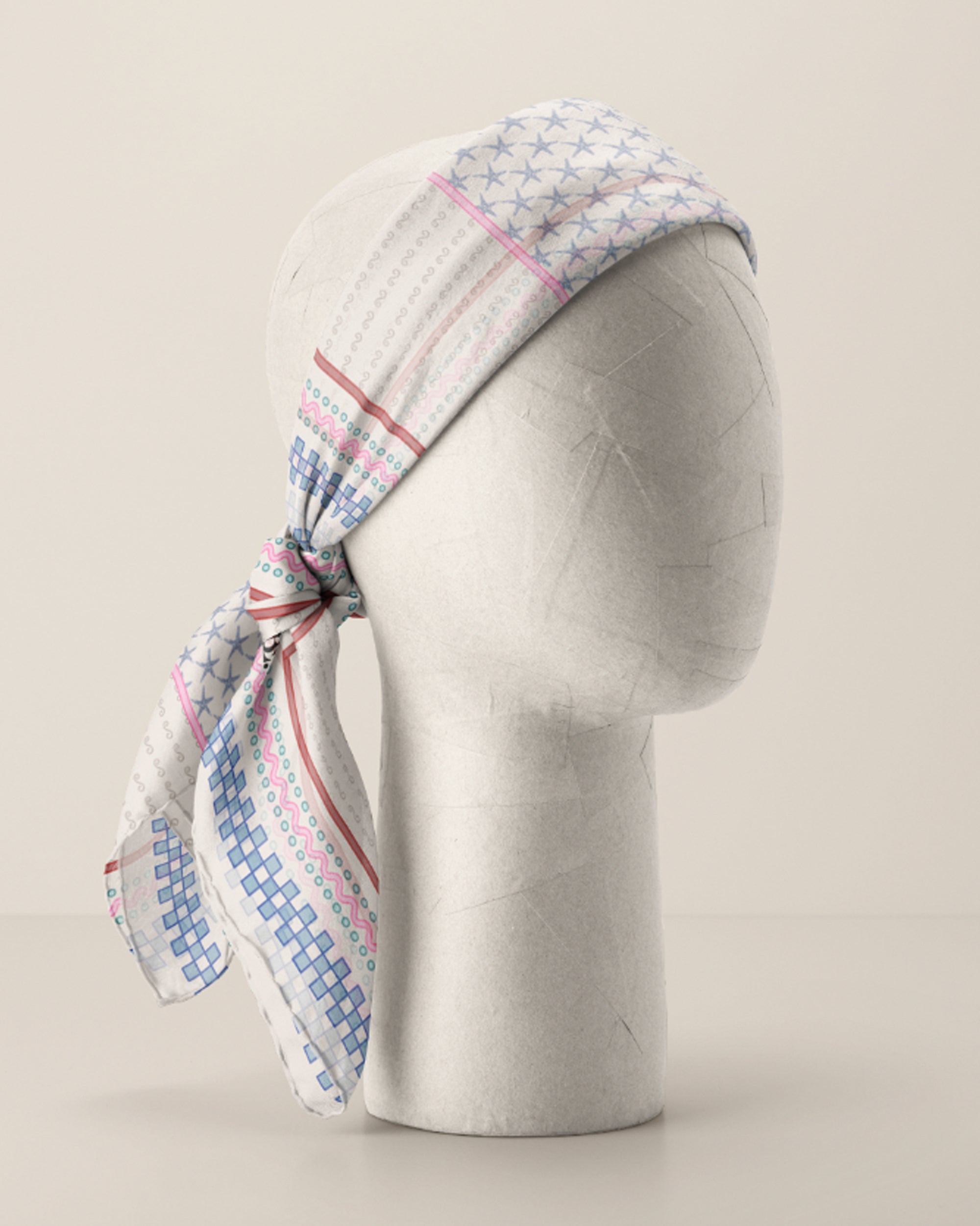 Beach Bandana - Feel Good in Off White