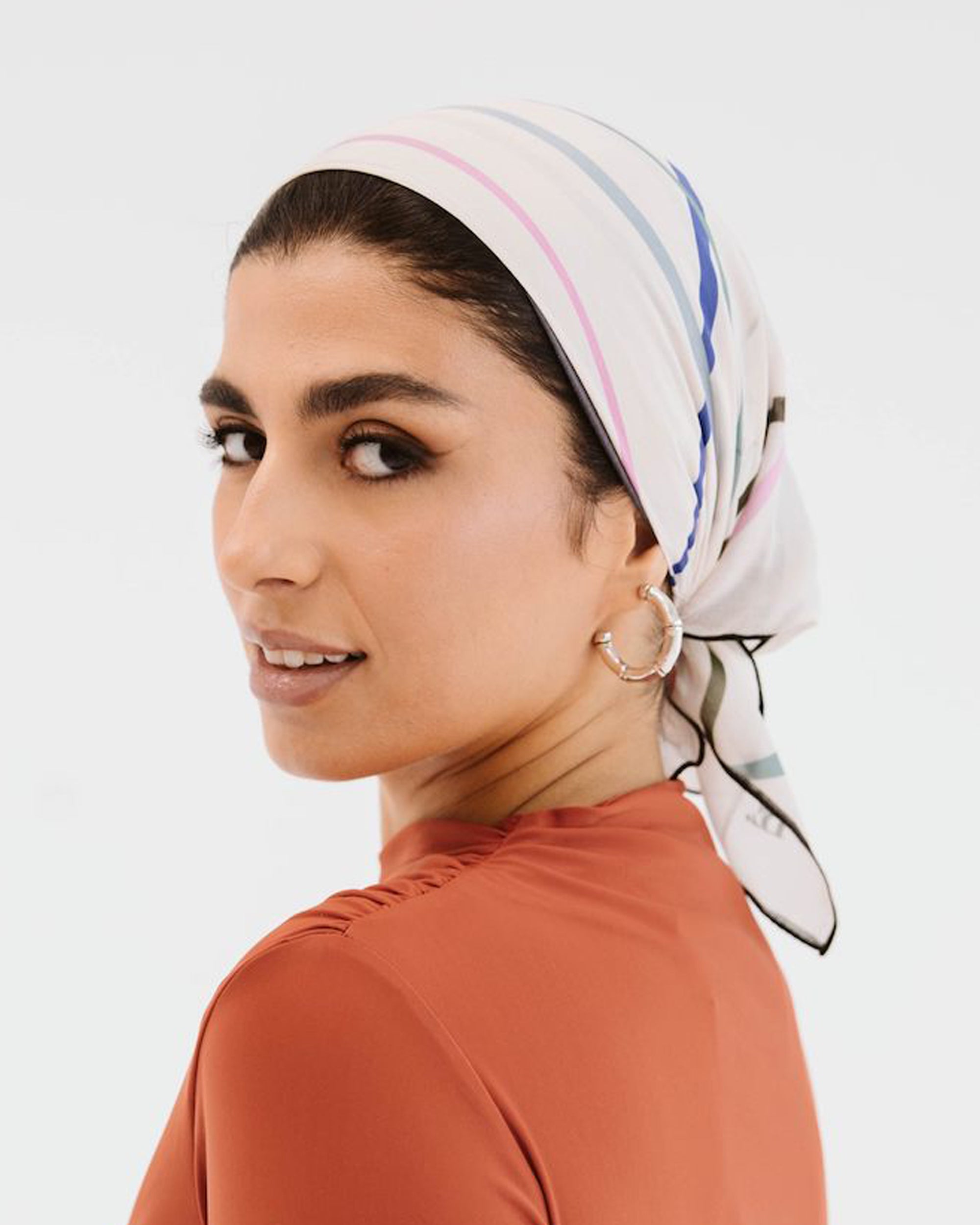 Beach Bandana - Still Empowered in white