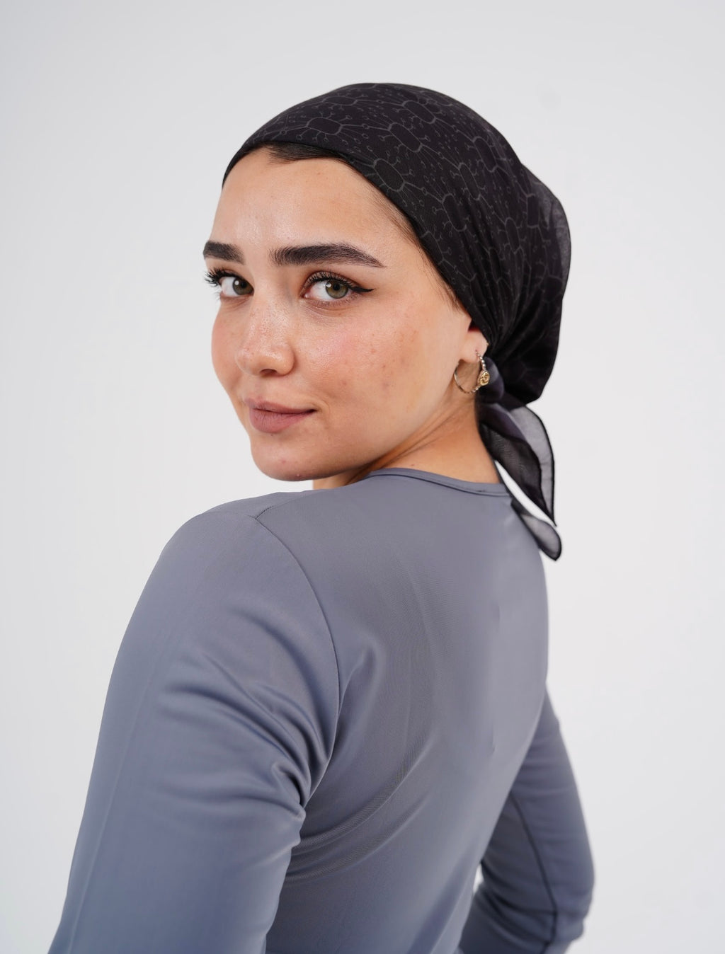 Beach Bandana - Minimal in Black