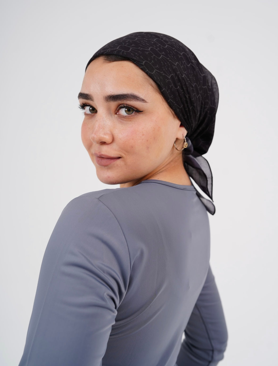 Beach Bandana - Minimal in Black