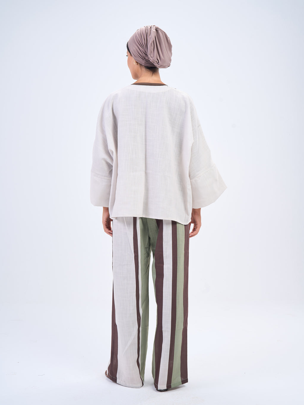 Coastal Linen Set -Brown
