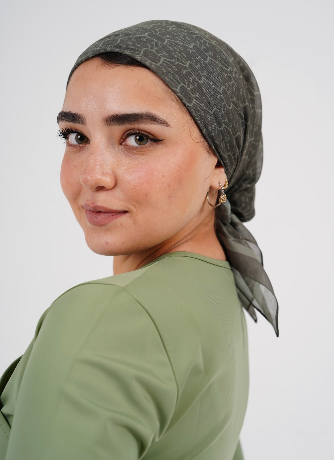 Beach Bandana - Minimal in Olive