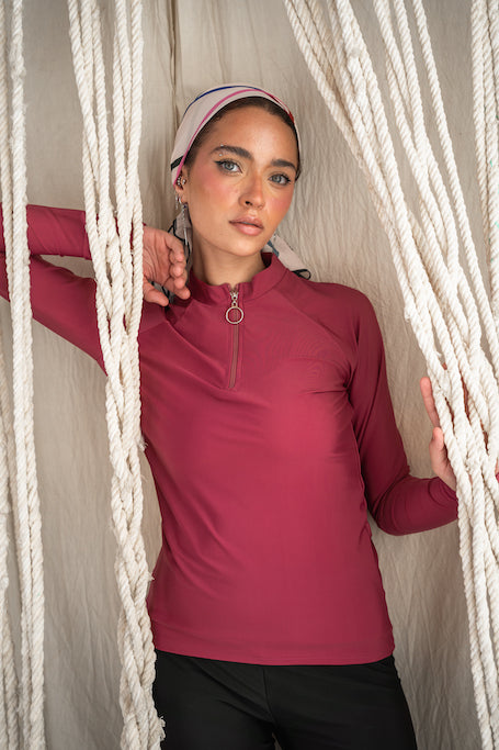 Rash Guard - Ruby