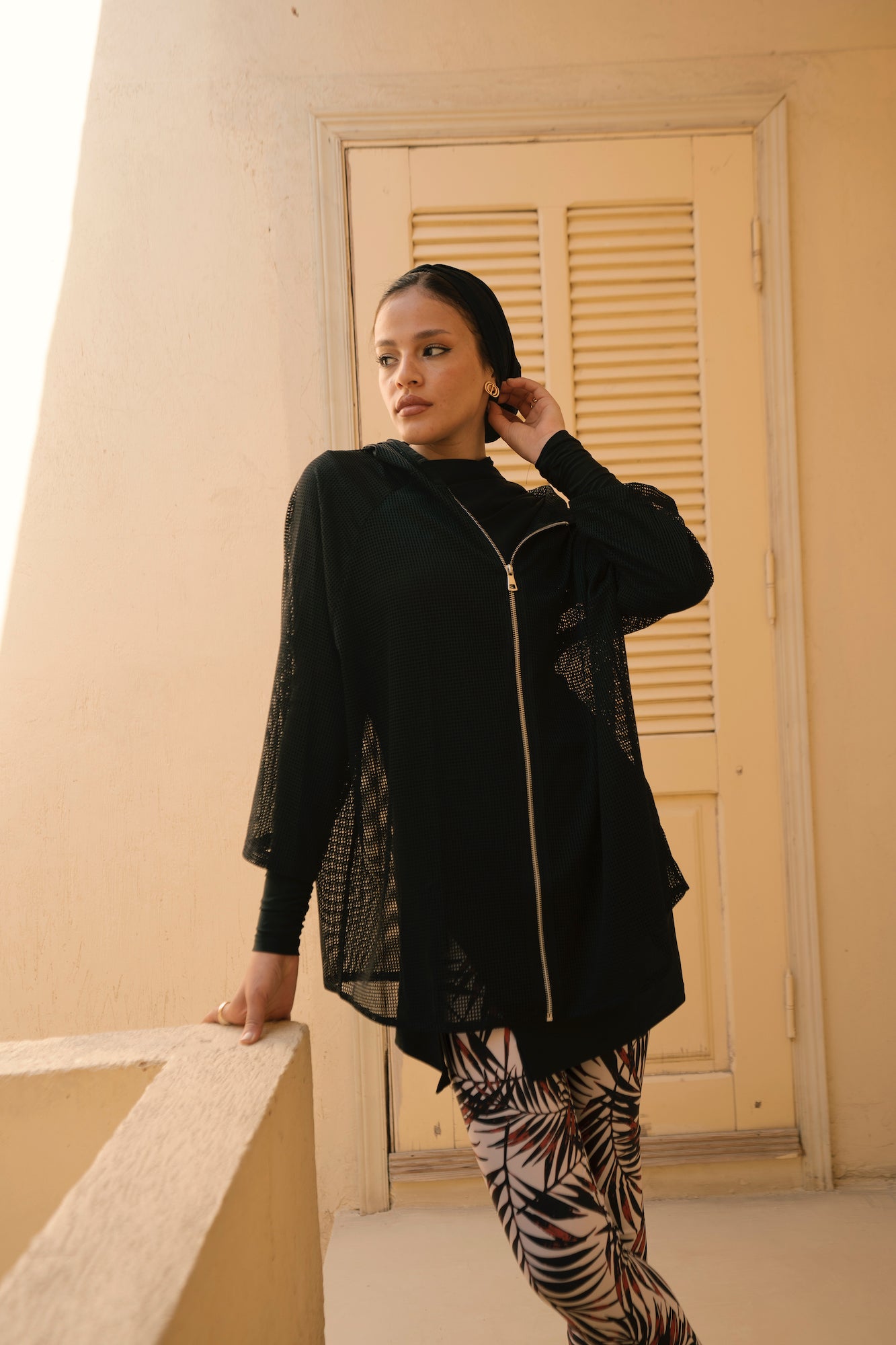 Net Jacket - Black