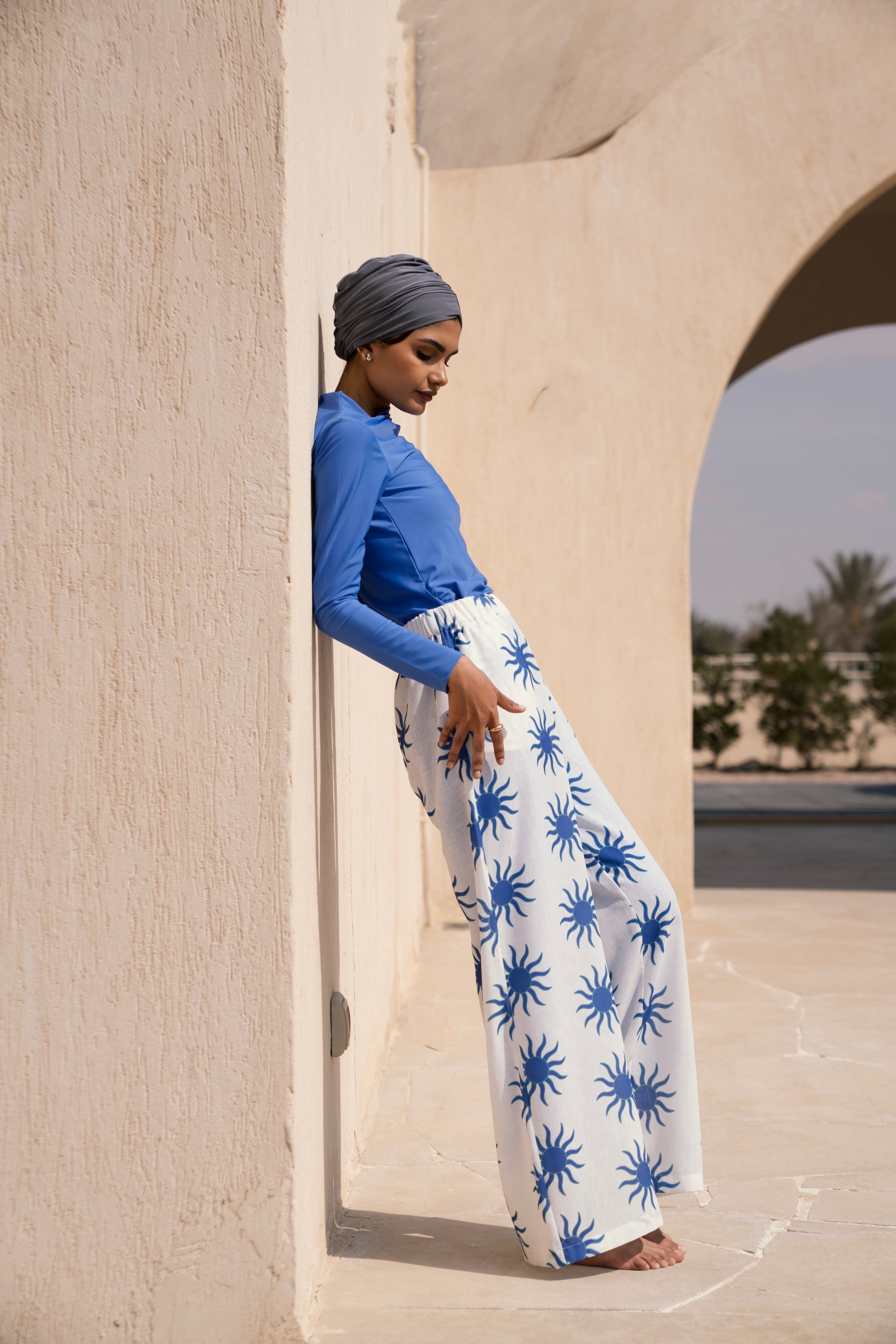 Soleil Linen Pants - Manderin