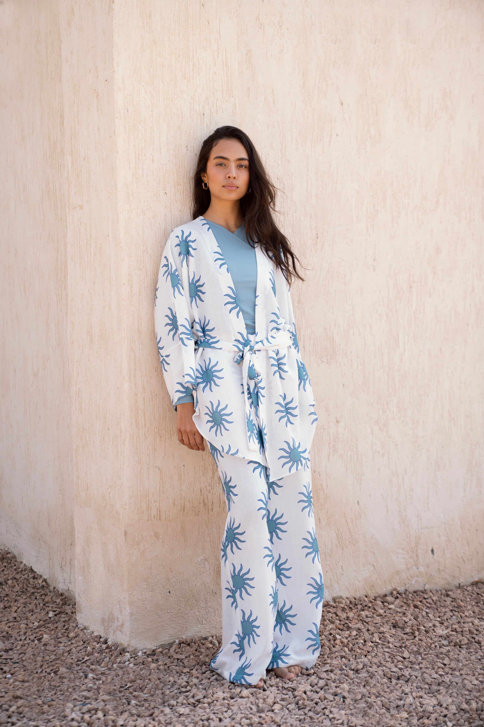 Soleil Linen Pants - River