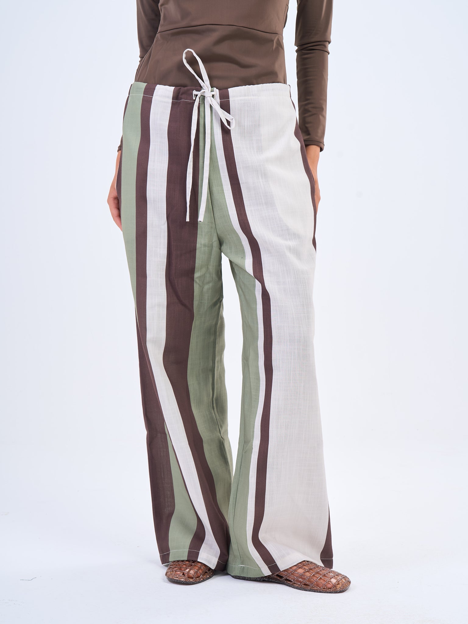 Coastal Linen Set -Brown