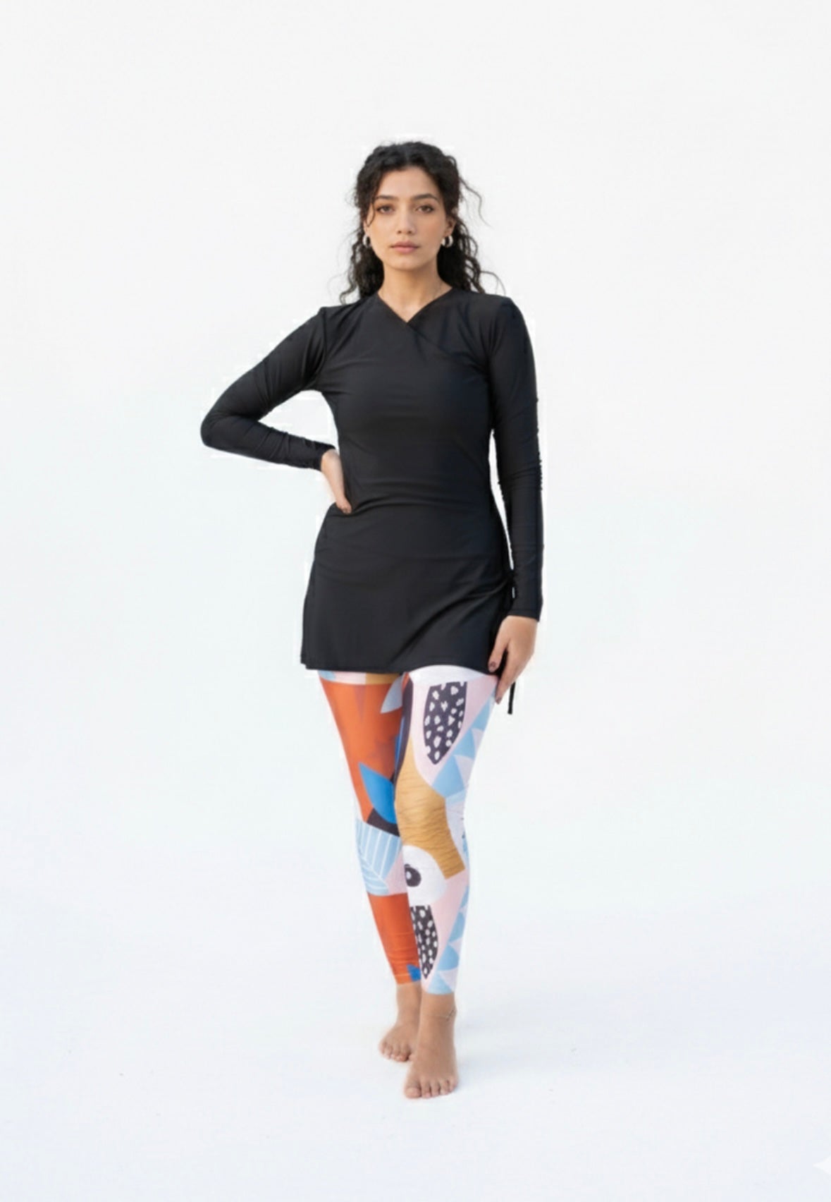 Swim Leggings - Paradise Bird