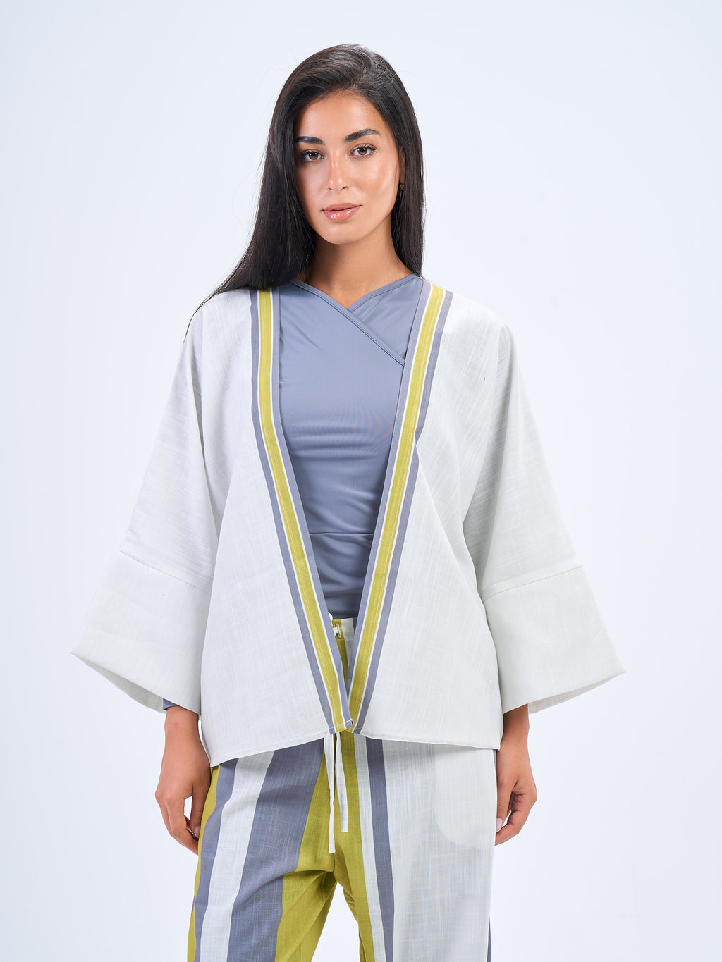 Coastal  Linen Set - Lime