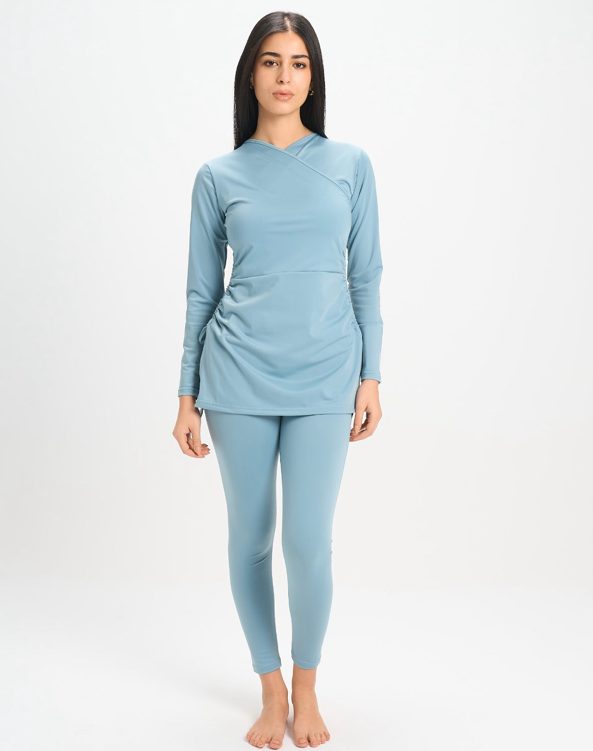 Croise Swim Top - River