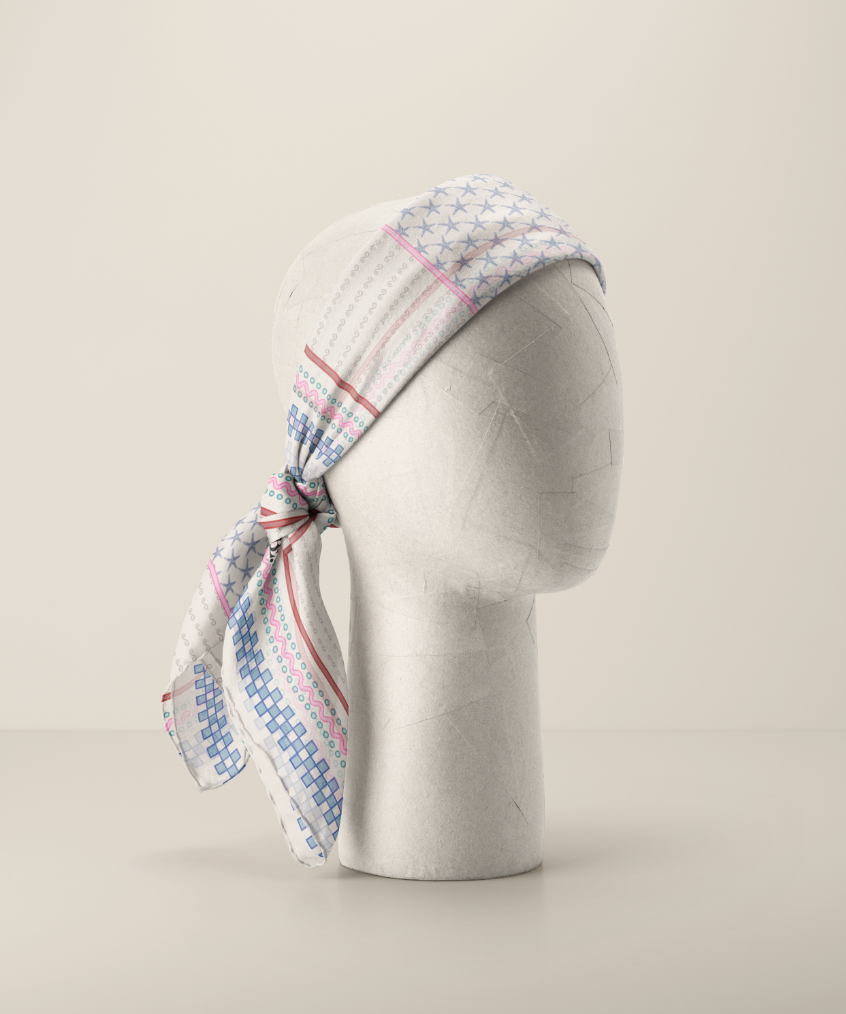 Beach Bandana - Feel Good in Off White