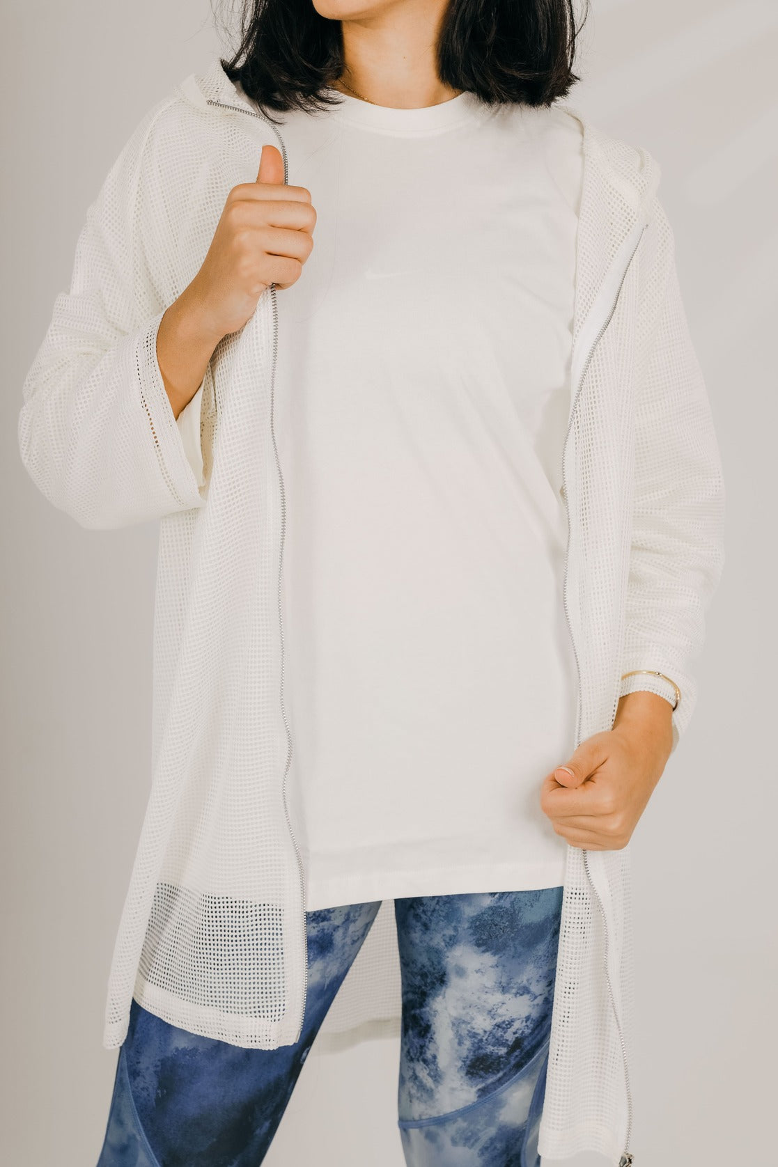 Net Jacket - White