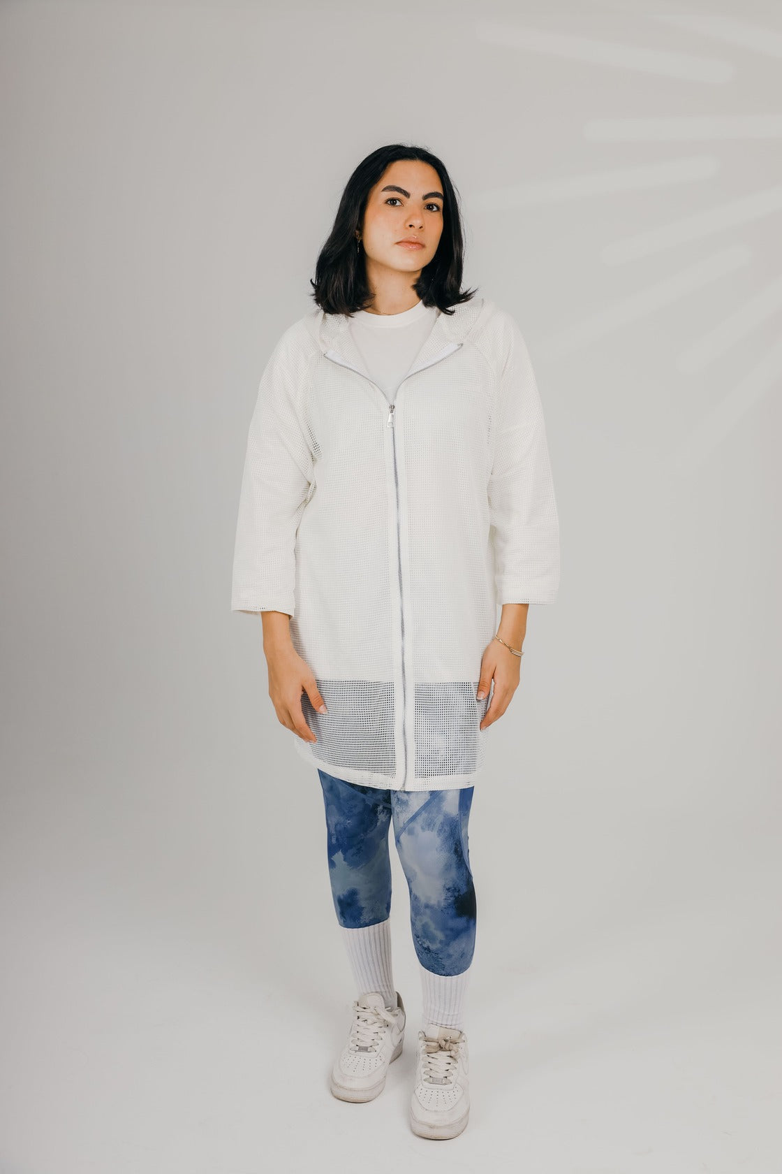 Net Jacket - White