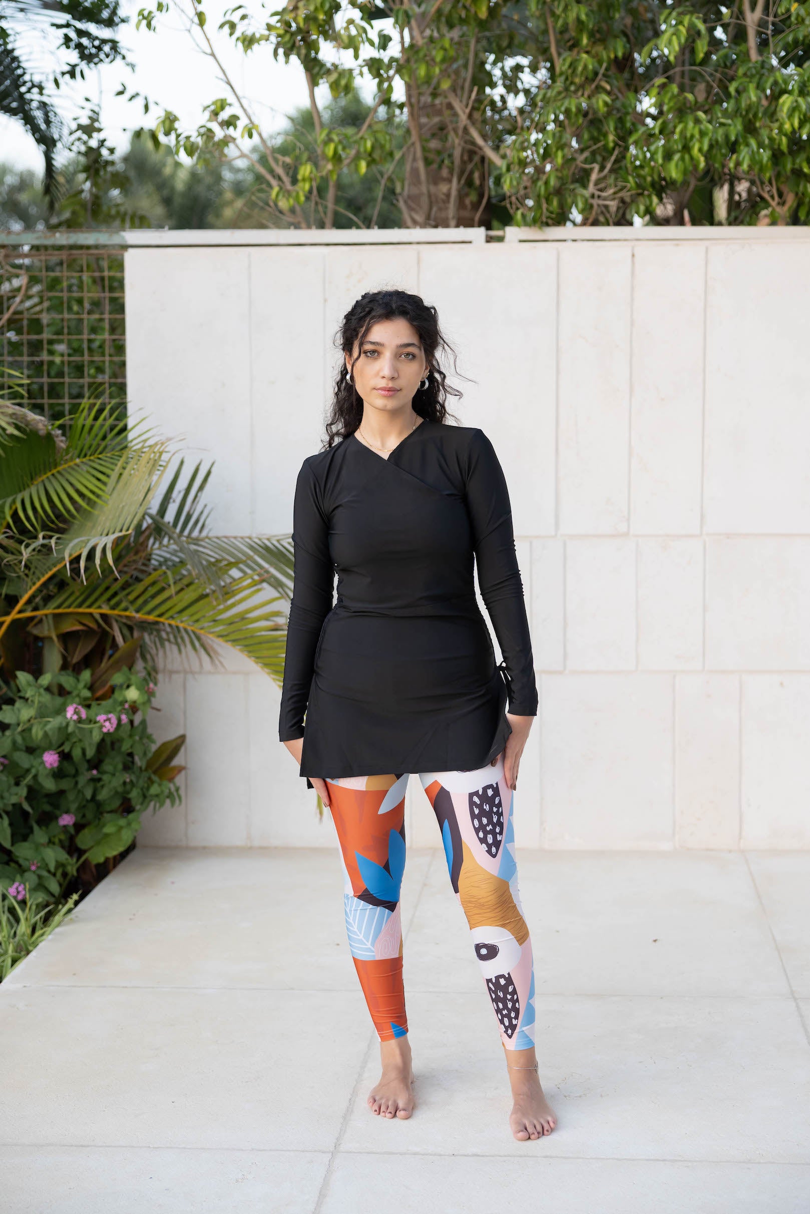 Swim Leggings - Paradise Bird