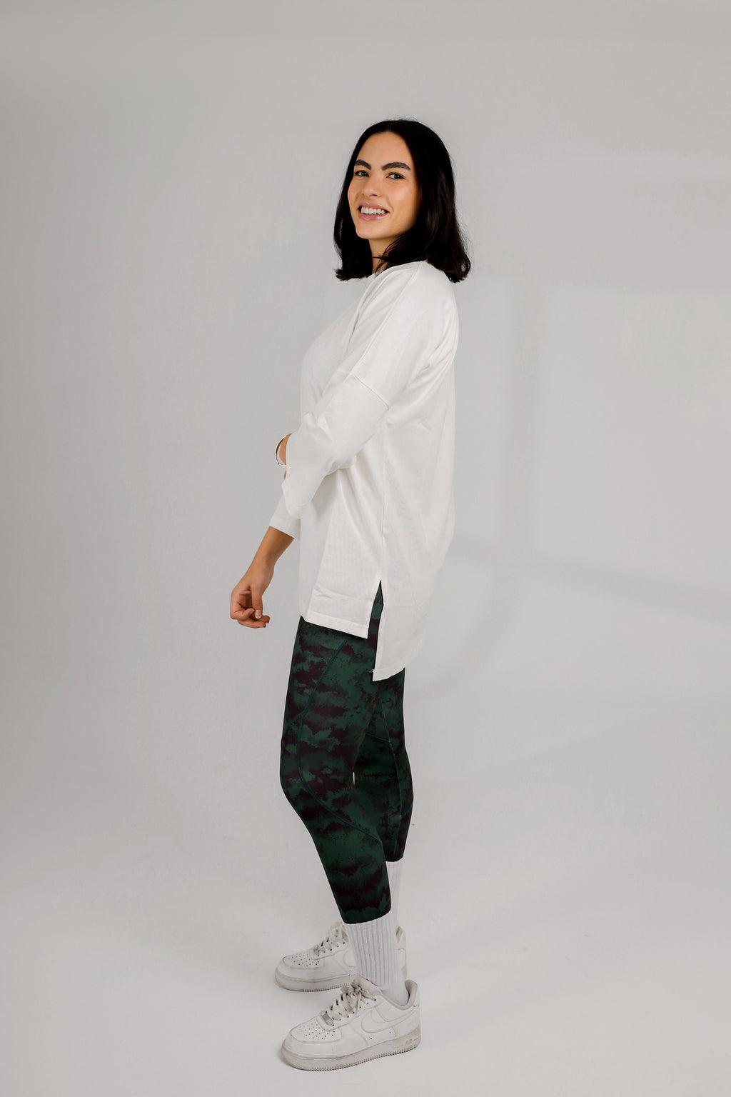 Active Leggings - Green Moss - Imperfect