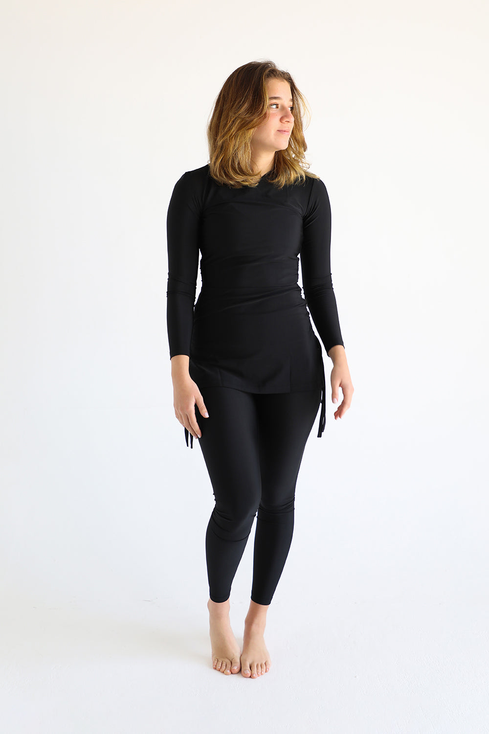 Swim Leggings - Black