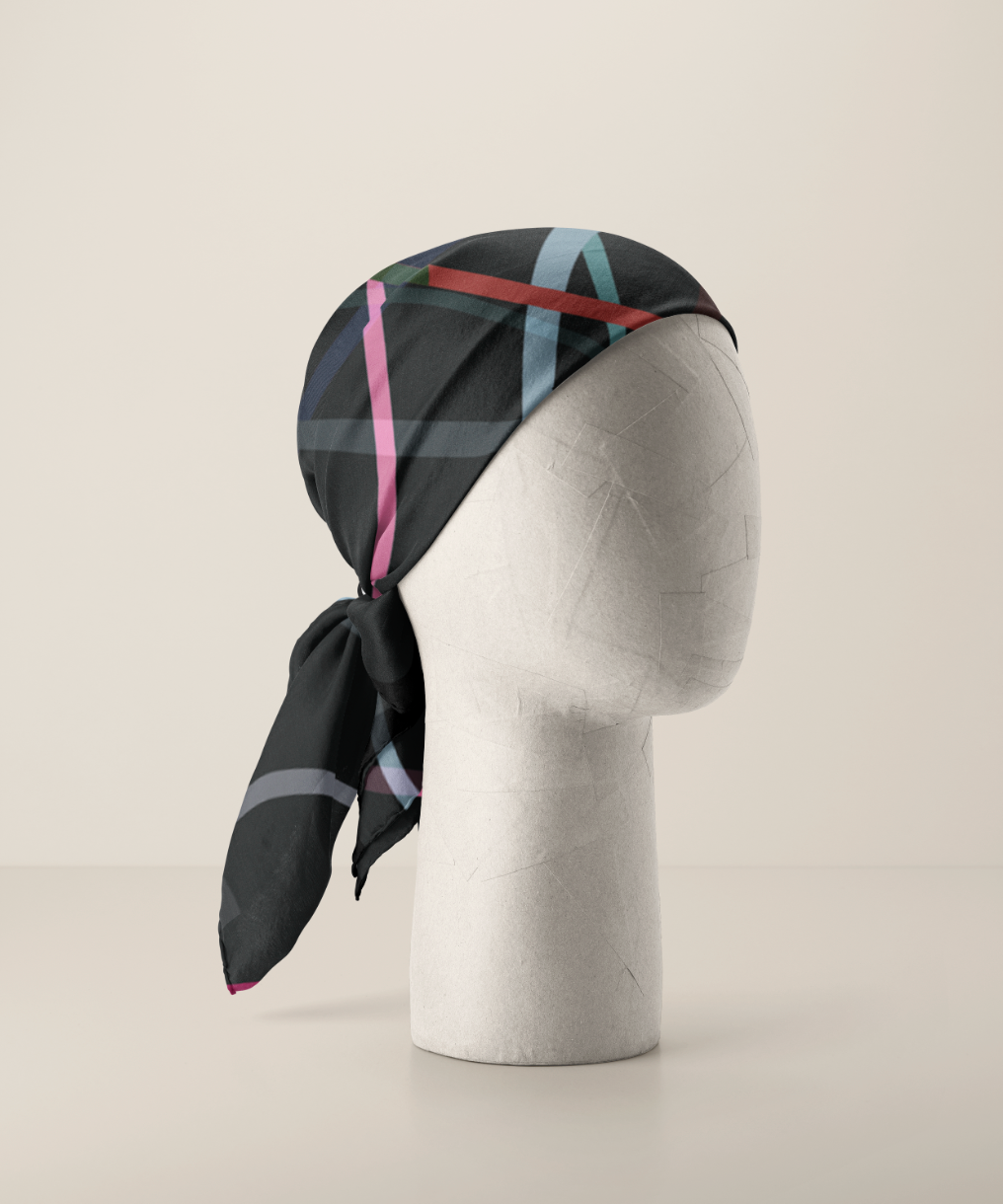 Beach Bandana - Still Empowered in Black
